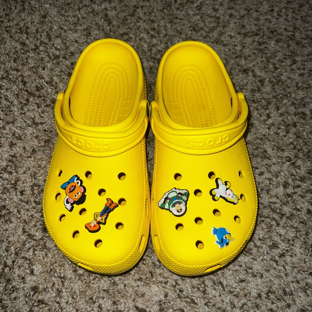 Yellow Crocs